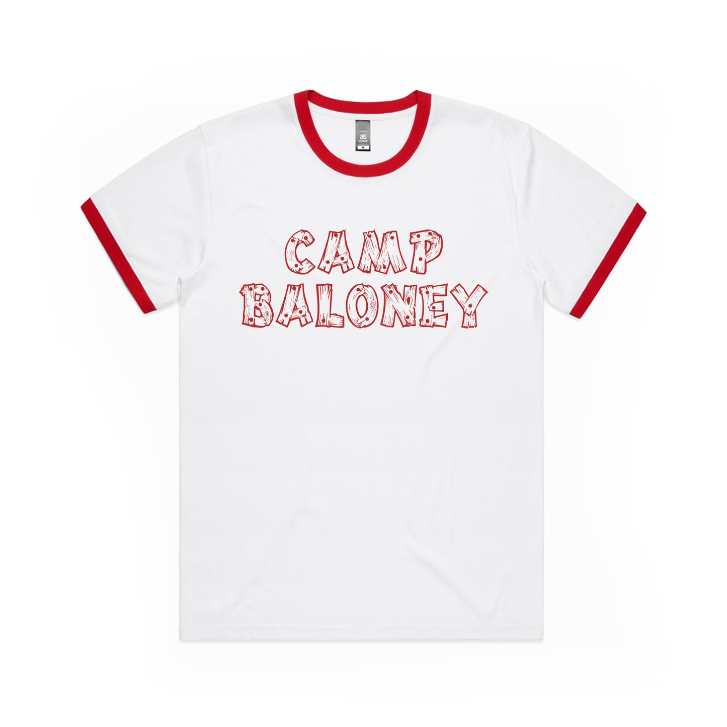 Baloney Camp Ringer Tee